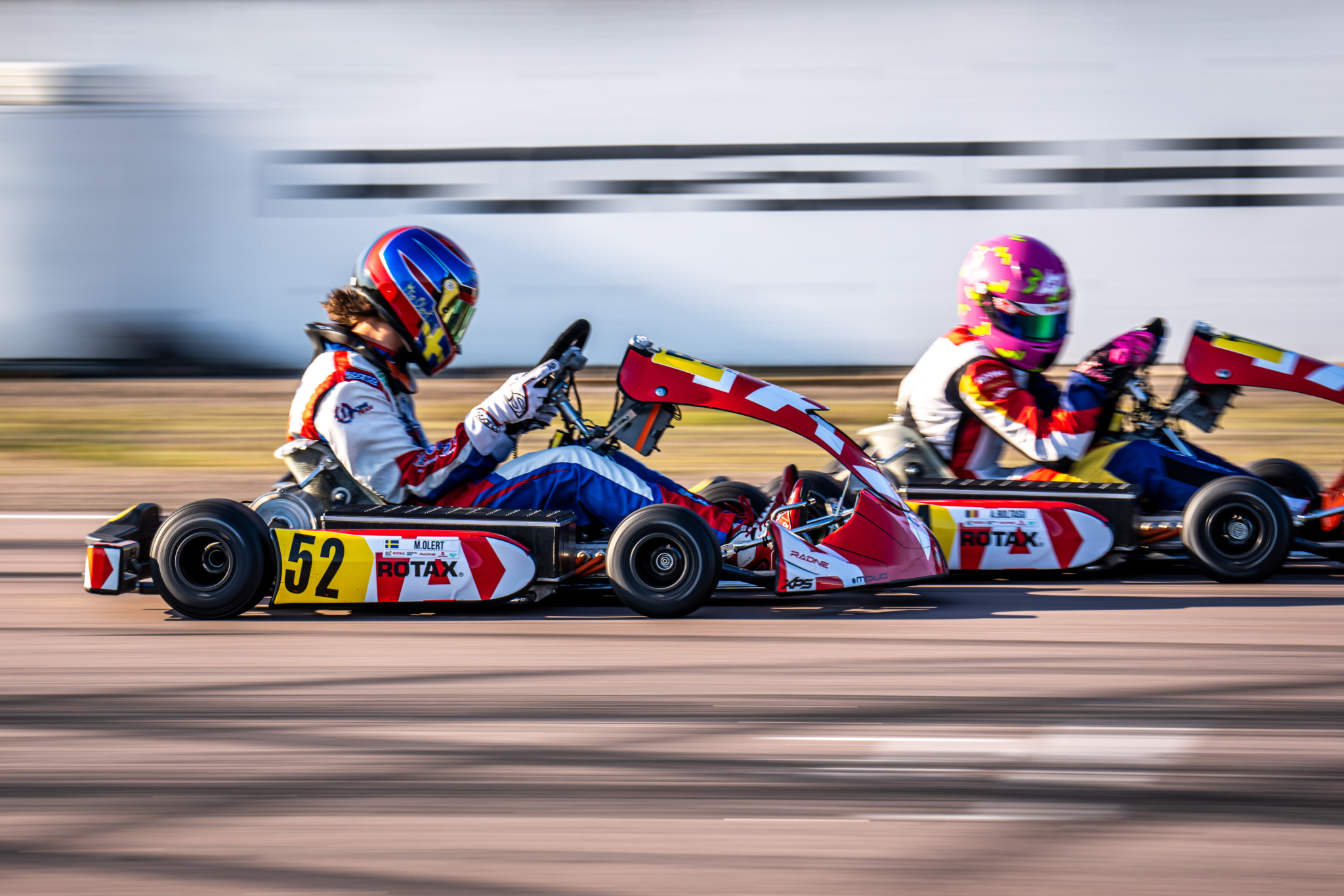 Rotax Racing E20 close racing