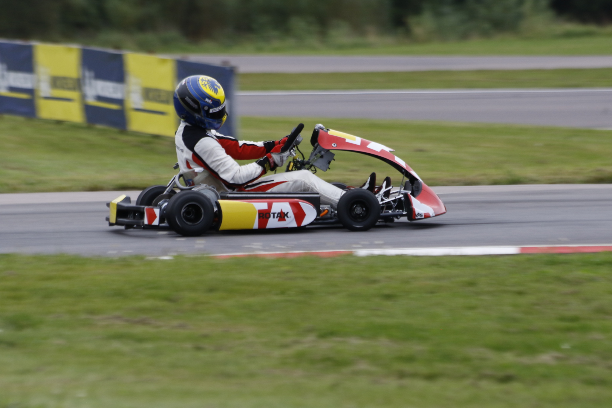 Rotax Racing E Kart Sweden Prince Carl Philip on Track W040418