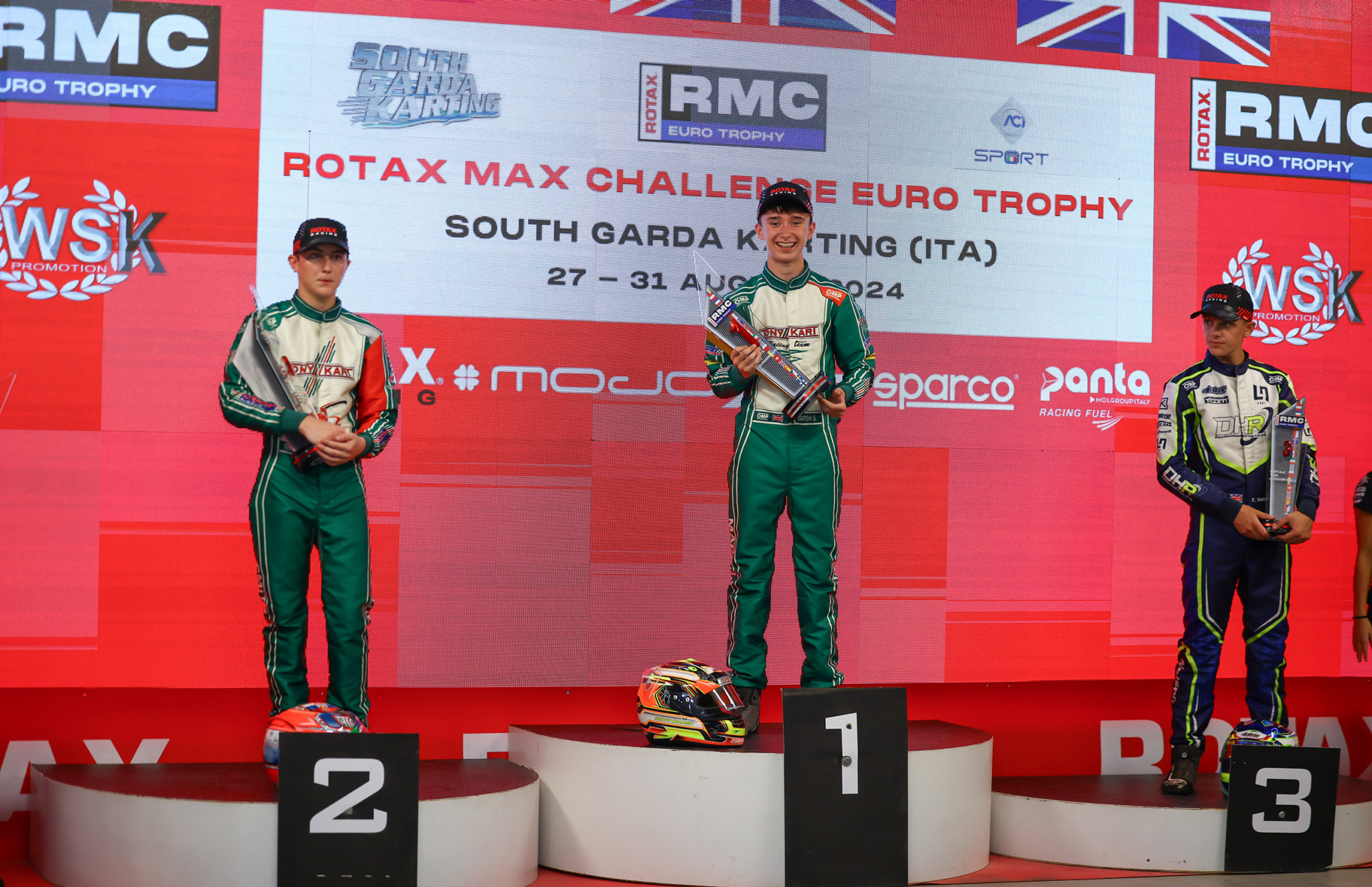 Rotax Racing RMCET Podium Junior MAX