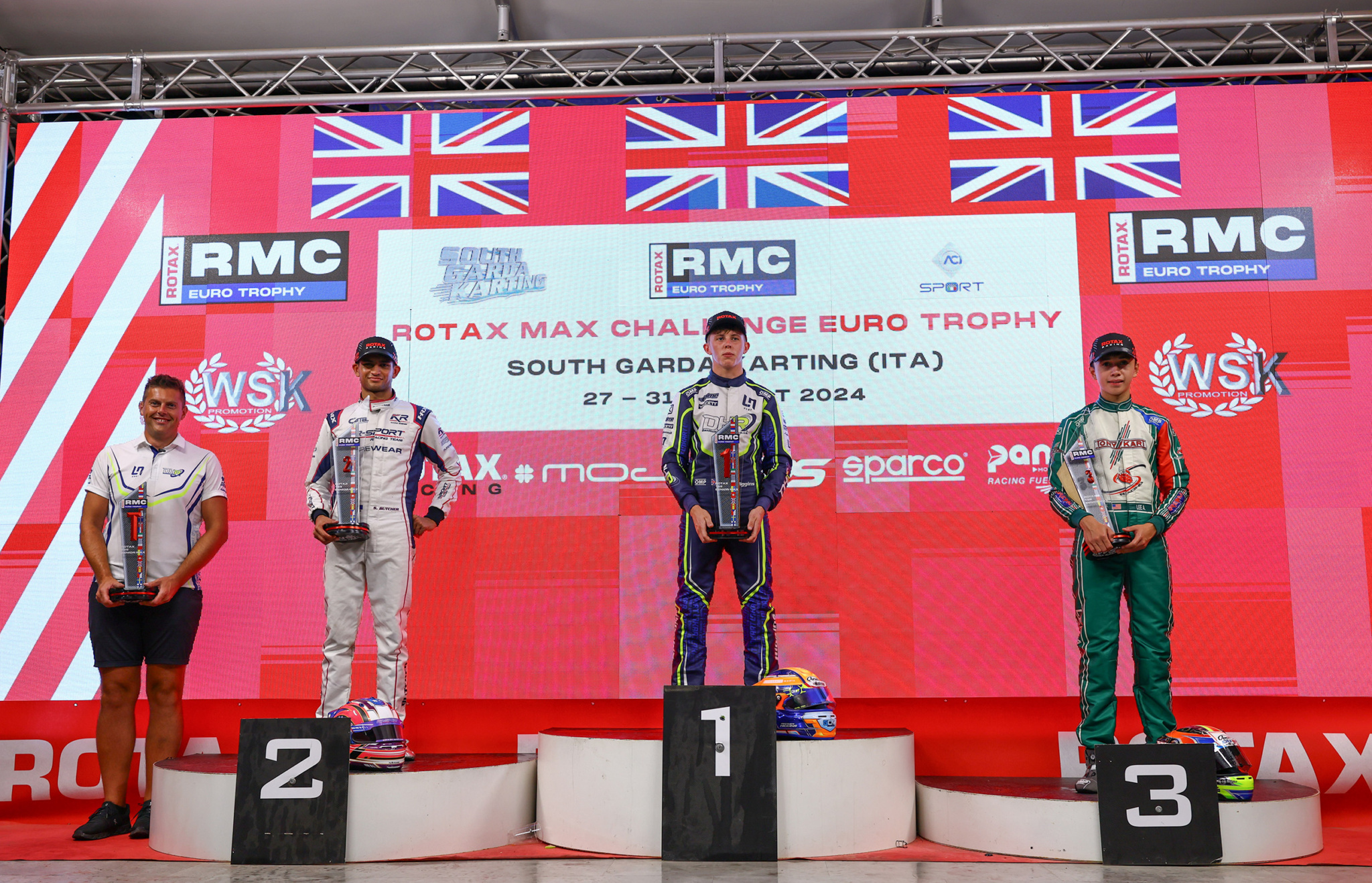 Rotax Racing RMCET Podium Senior MAX