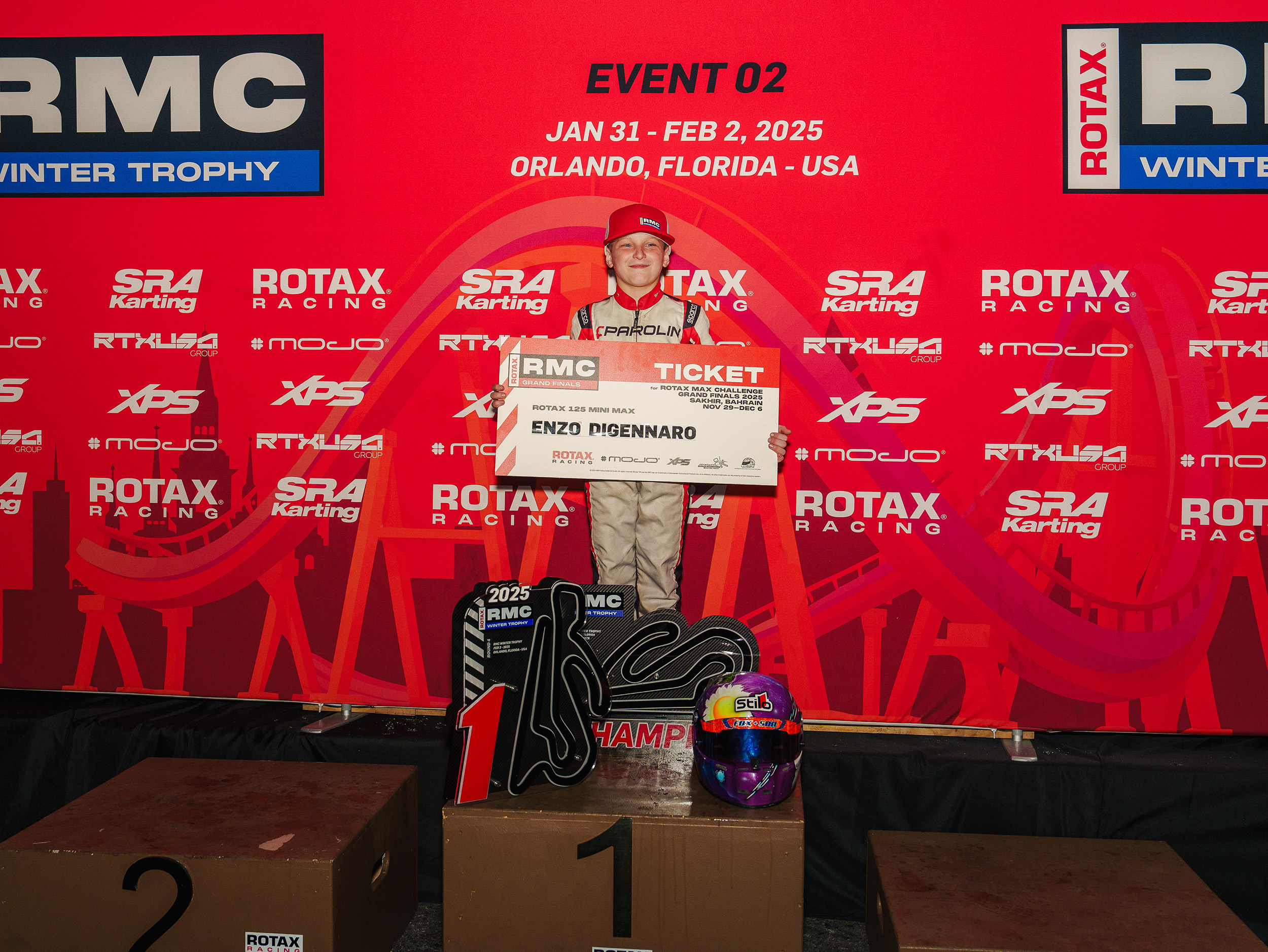 RMC Winter Trophy 25 Mini MAX Big Ticket Winner Enzo Digennaro