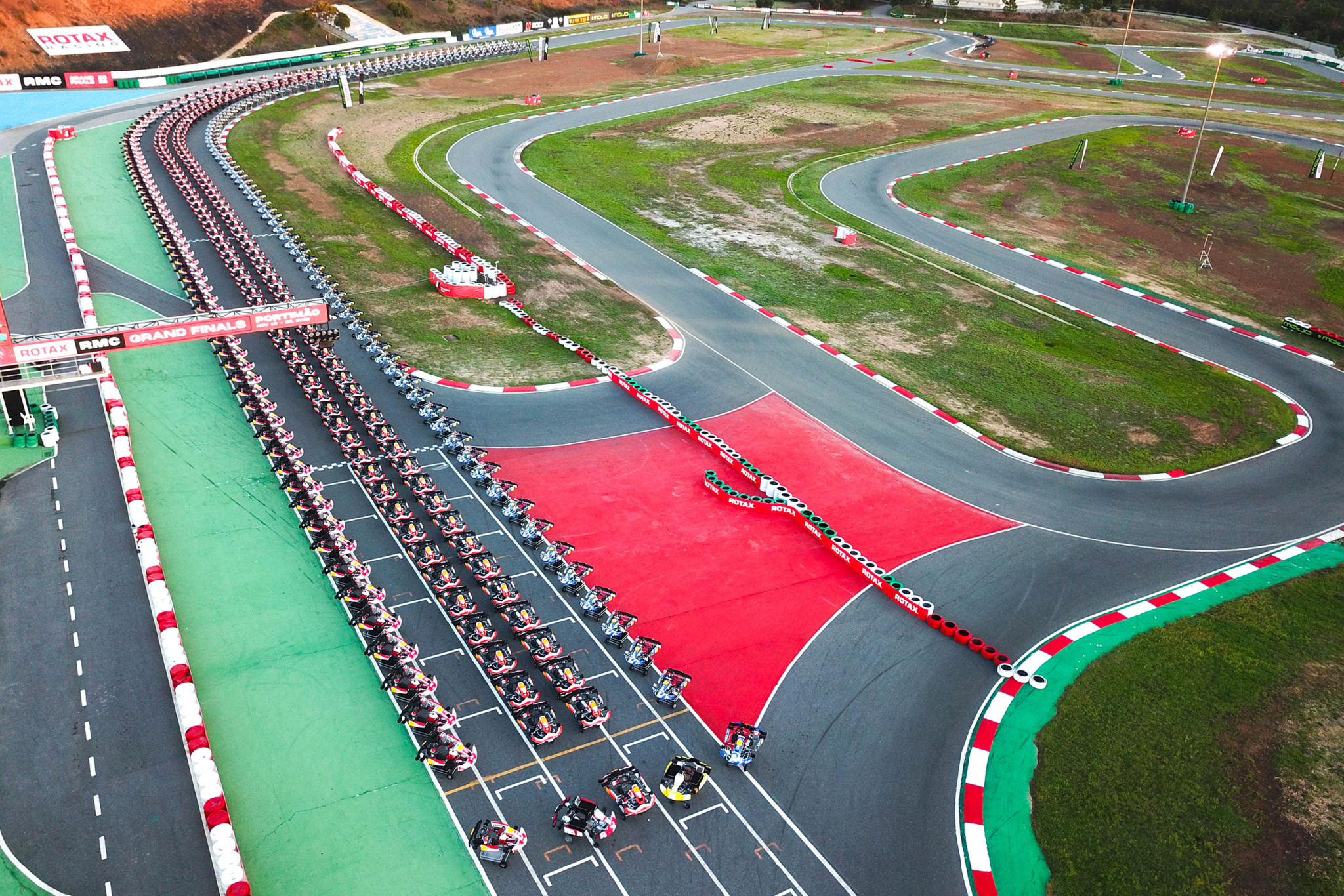 Kart Line Up Drone