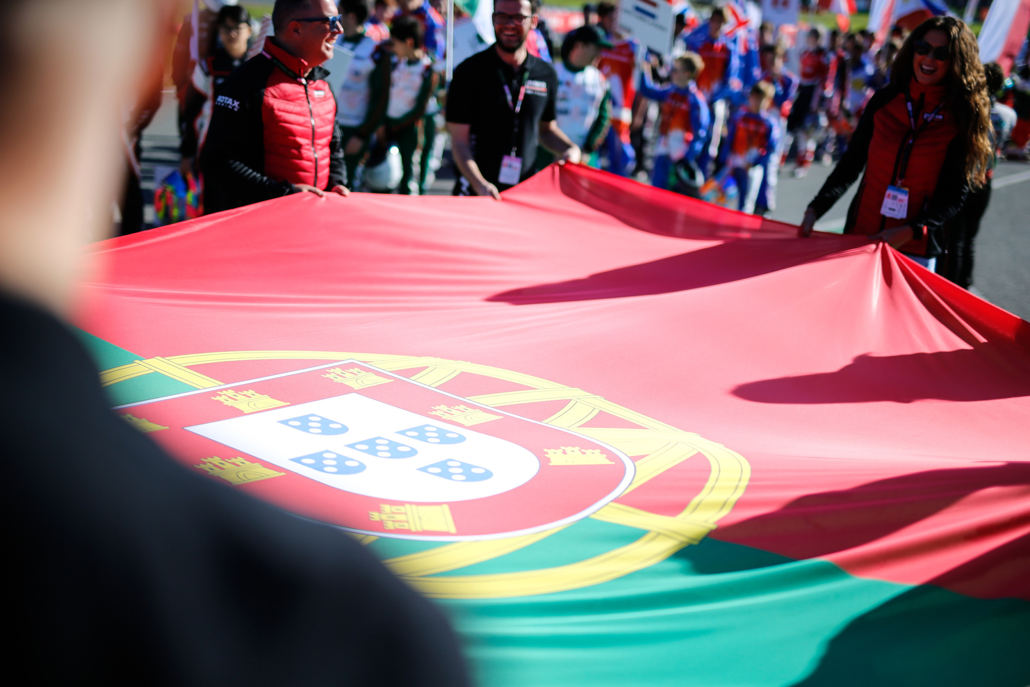 Drivers Parade Portuguese Flag 3