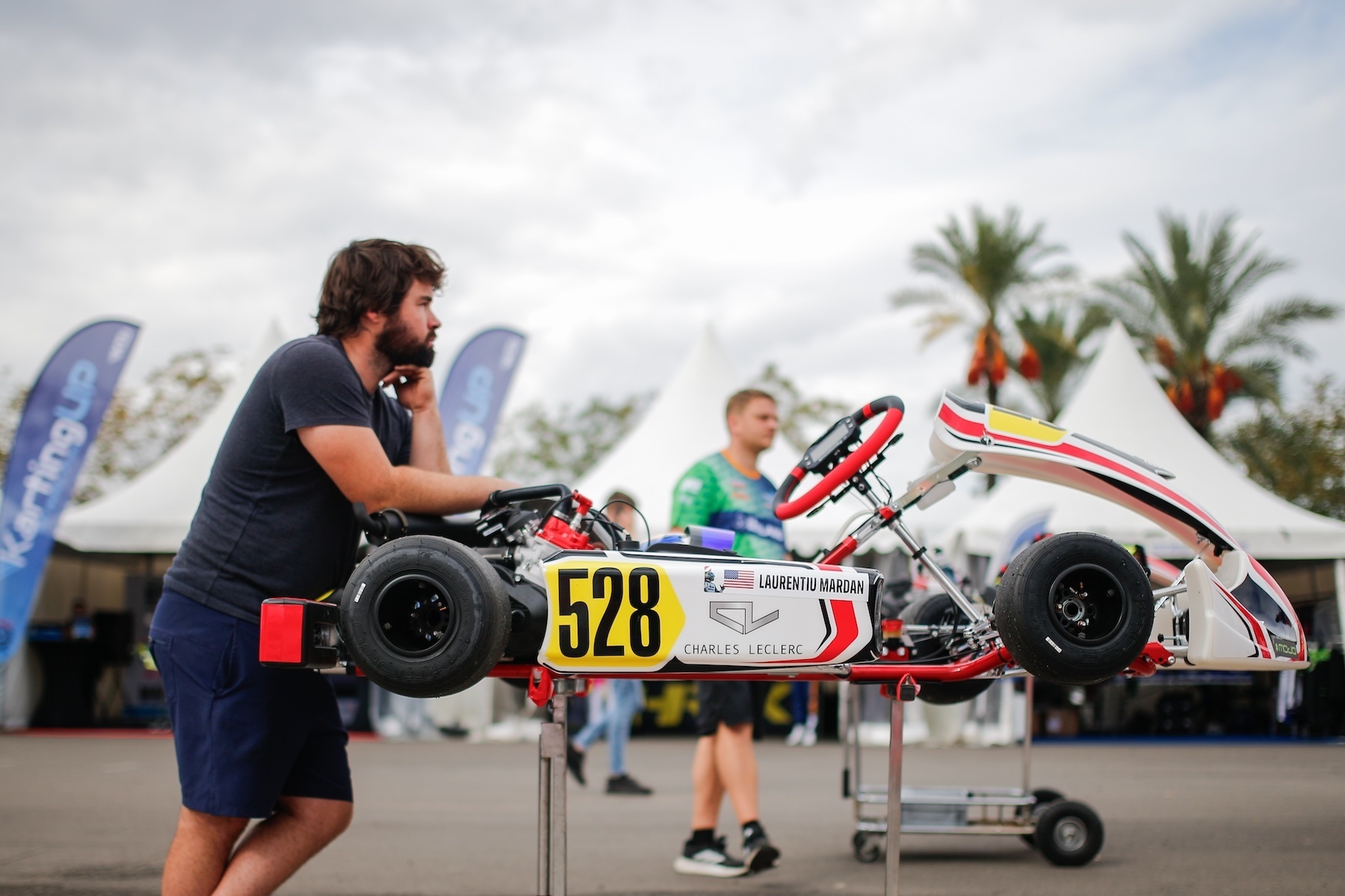 RMCGF24 20241022 Team USA on the paddock with DD2 Masters kart 2955