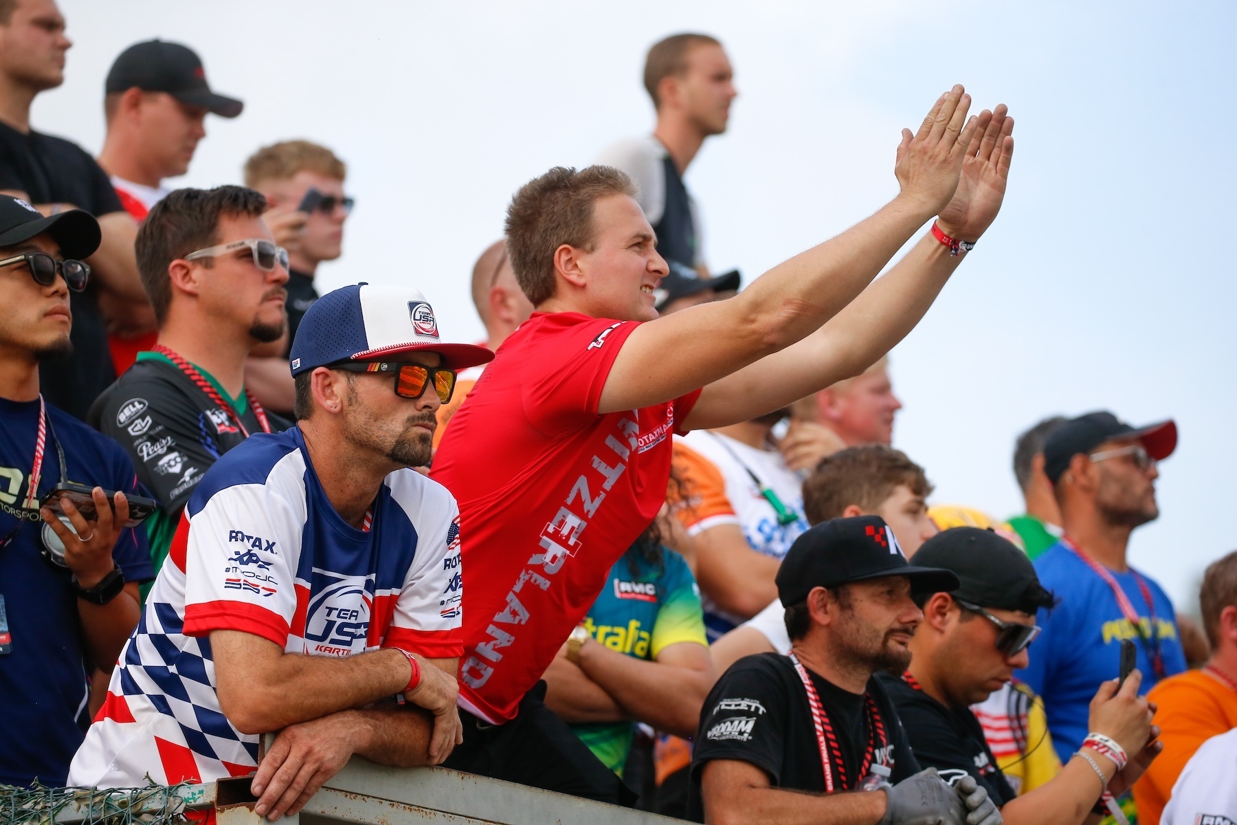 RMCGF24 20241024 4 Kart fans cheering from the grandstand 6663