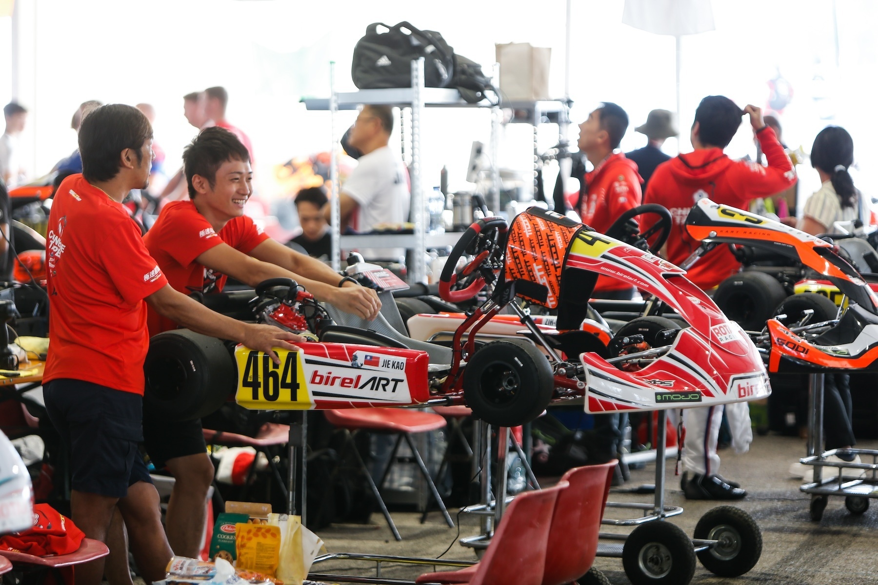 RMCGF24 20241024 6 Team Chinese Taipei in the drivers tent 5531