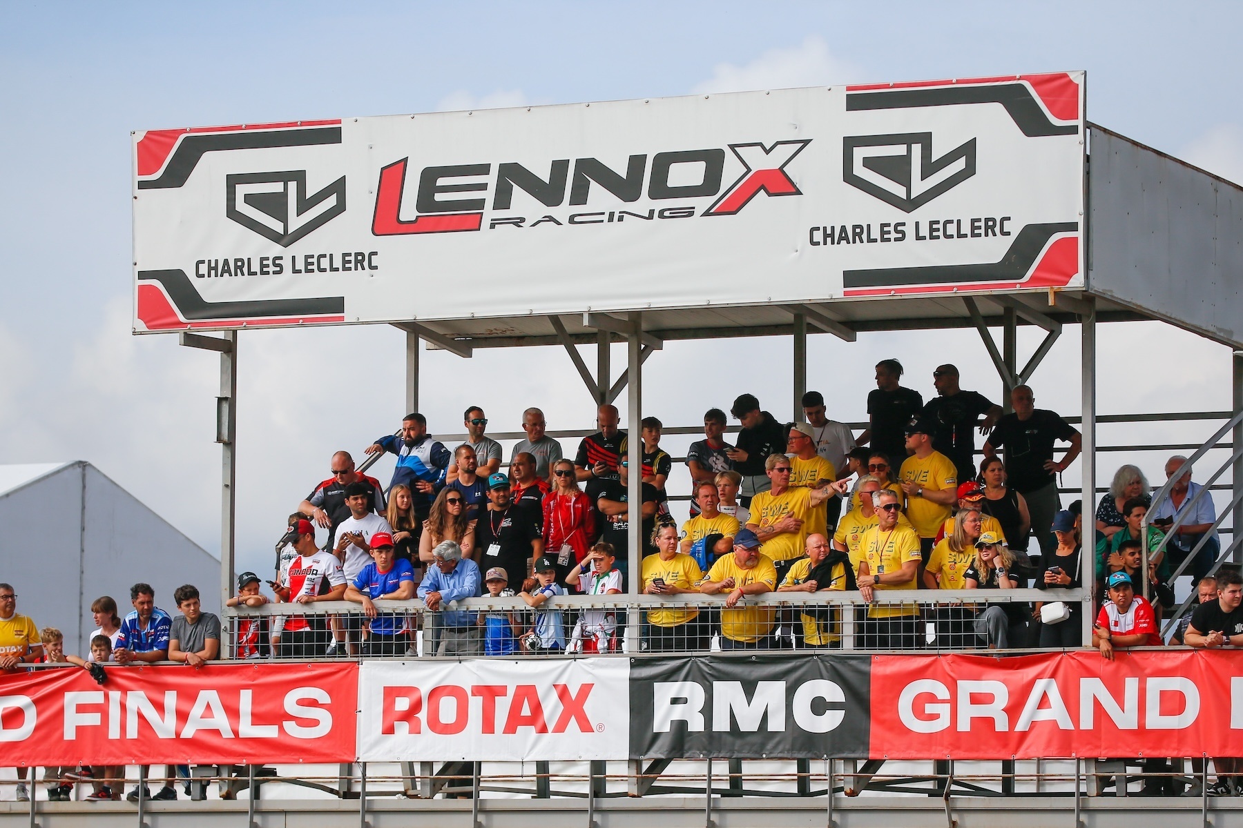 RMCGF24 20241024 Audience watching the kart race from the grandstand 5713