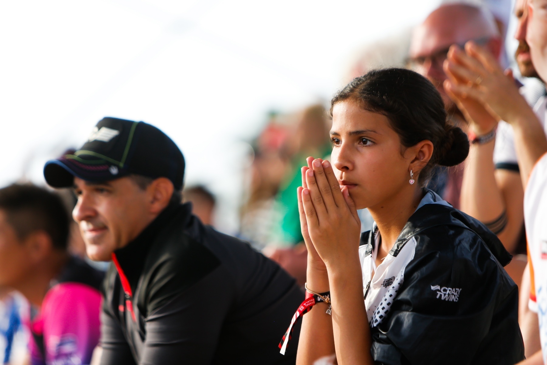 RMCGF24 20241024 Audience watching the qualifying heats from the grandstand 6771