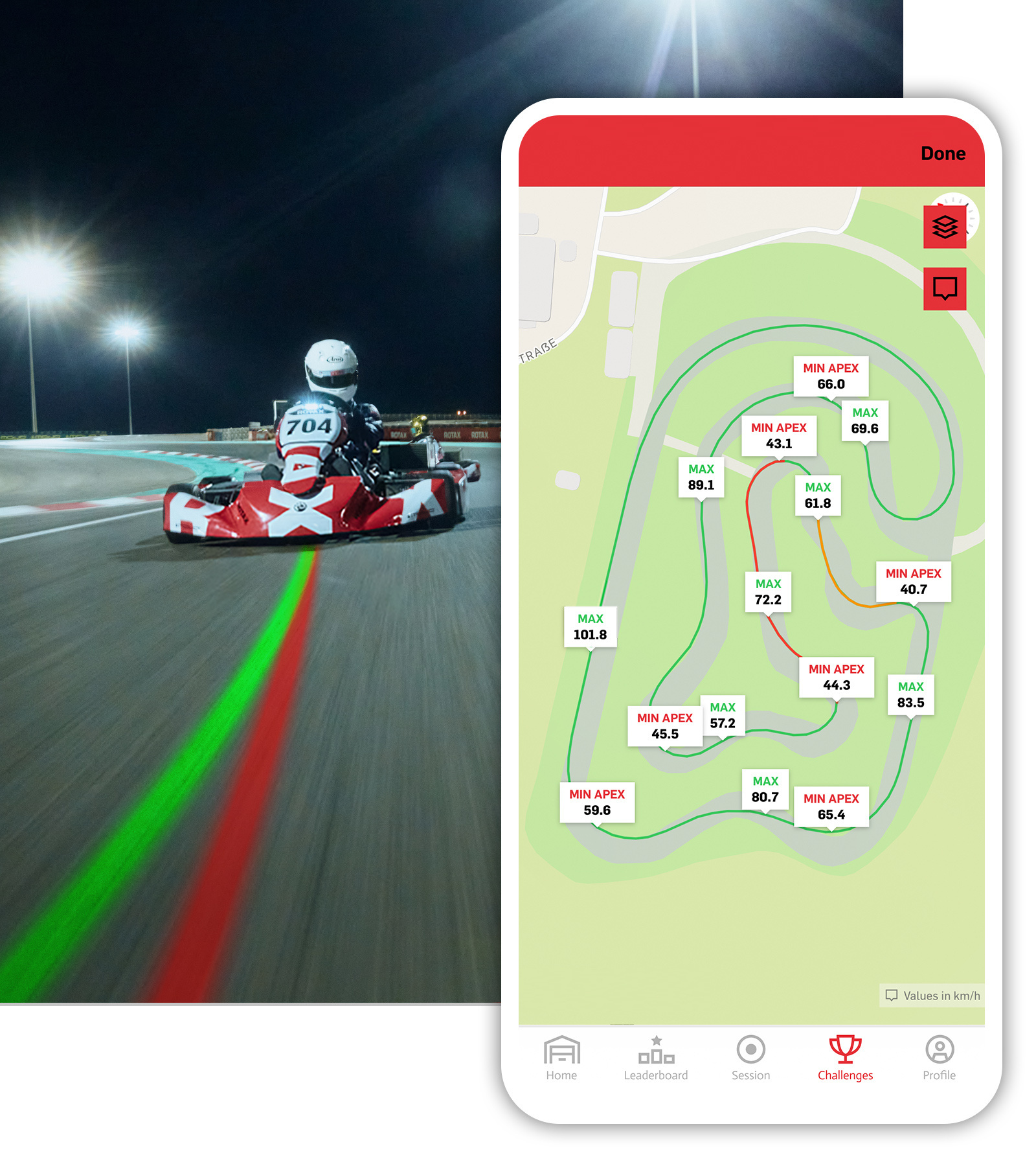 Rotax trax racing performance ai coach